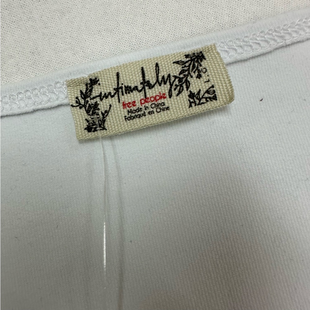 Intimately Free White Truth or Square Bodysuit Size Large - Picture 10 of 11